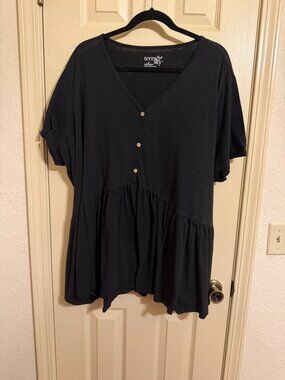 TERRA & SKY BABYDOLL TOP